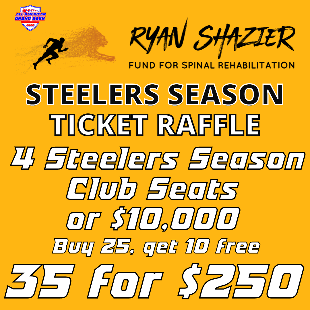 2022 (4) Steelers Season Ticket Club Seats or 10,000 Bundle Entries 35