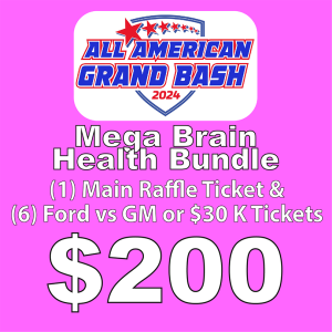 2022 (4) Steelers Season Ticket Club Seats or $10,000 Bundle Entries 13 for  $100 - All American Grand Bash